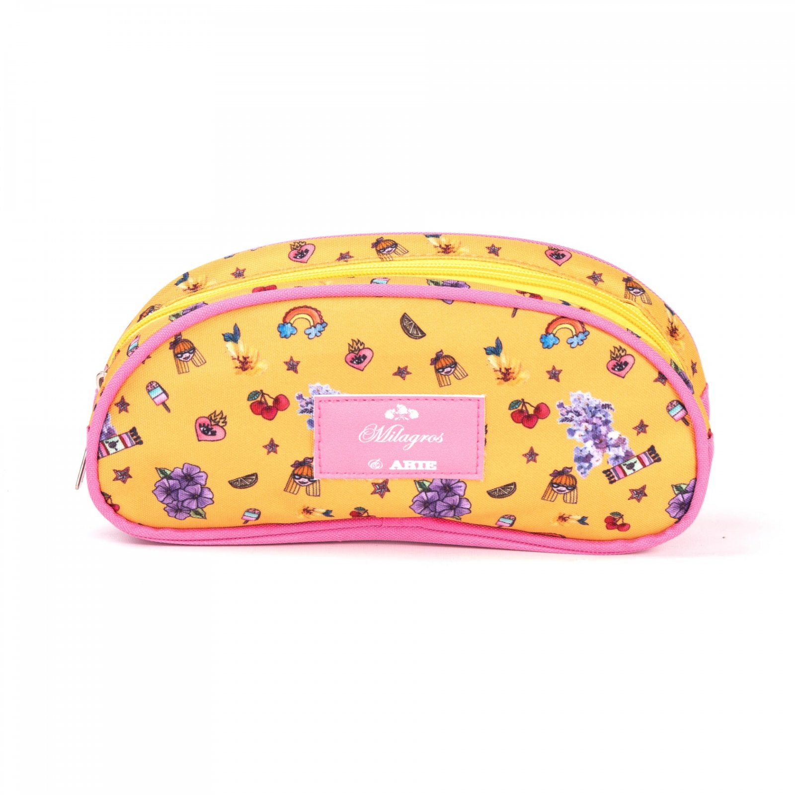 ARTE_MILAGROS_cartucheraRigida1cierre_Girls_01 Cartuchera ARTE 1 cierre Milagros Girls - Imagen 1